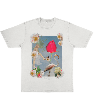 Peaceful London Scene One Oversized Wash T-Shirt