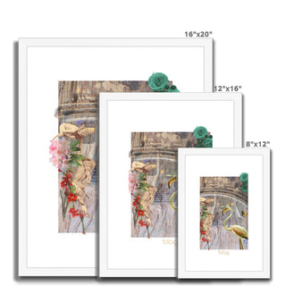 London Peaceful Scene Four Framed & Mounted Print