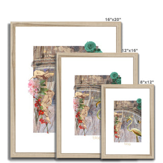 London Peaceful Scene Four Framed & Mounted Print