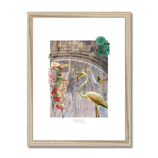 London Peaceful Scene Four Framed & Mounted Print