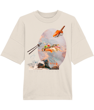 BLAG Superhighway Sushi Oversized Luxury T-Shirt