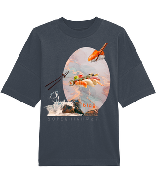 BLAG Superhighway Sushi Oversized Luxury T-Shirt