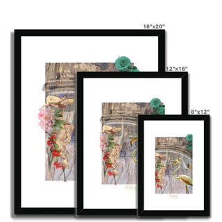 London Peaceful Scene Four Framed & Mounted Print